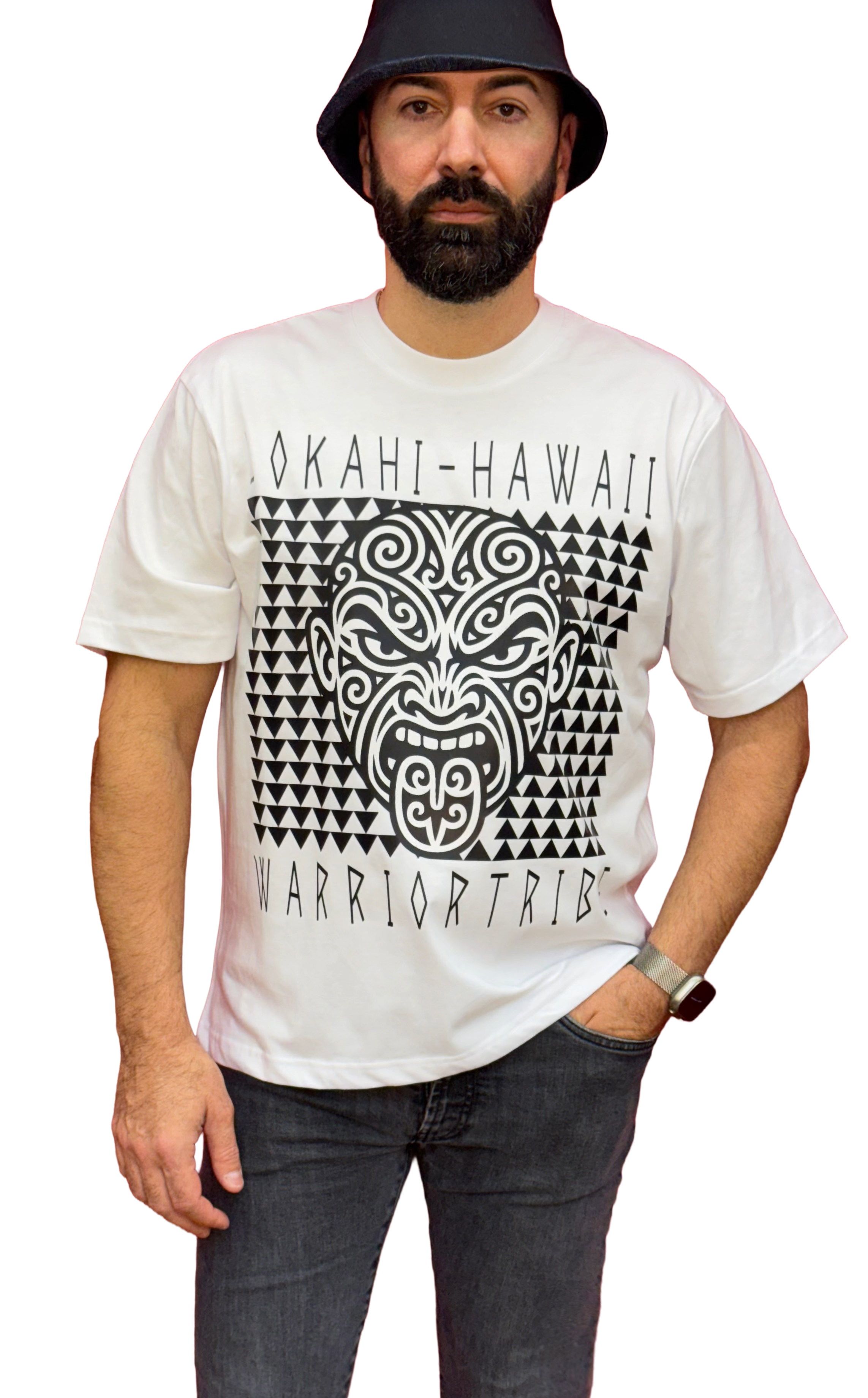 T-shirt Lokahi, Oversize, warrior tribe