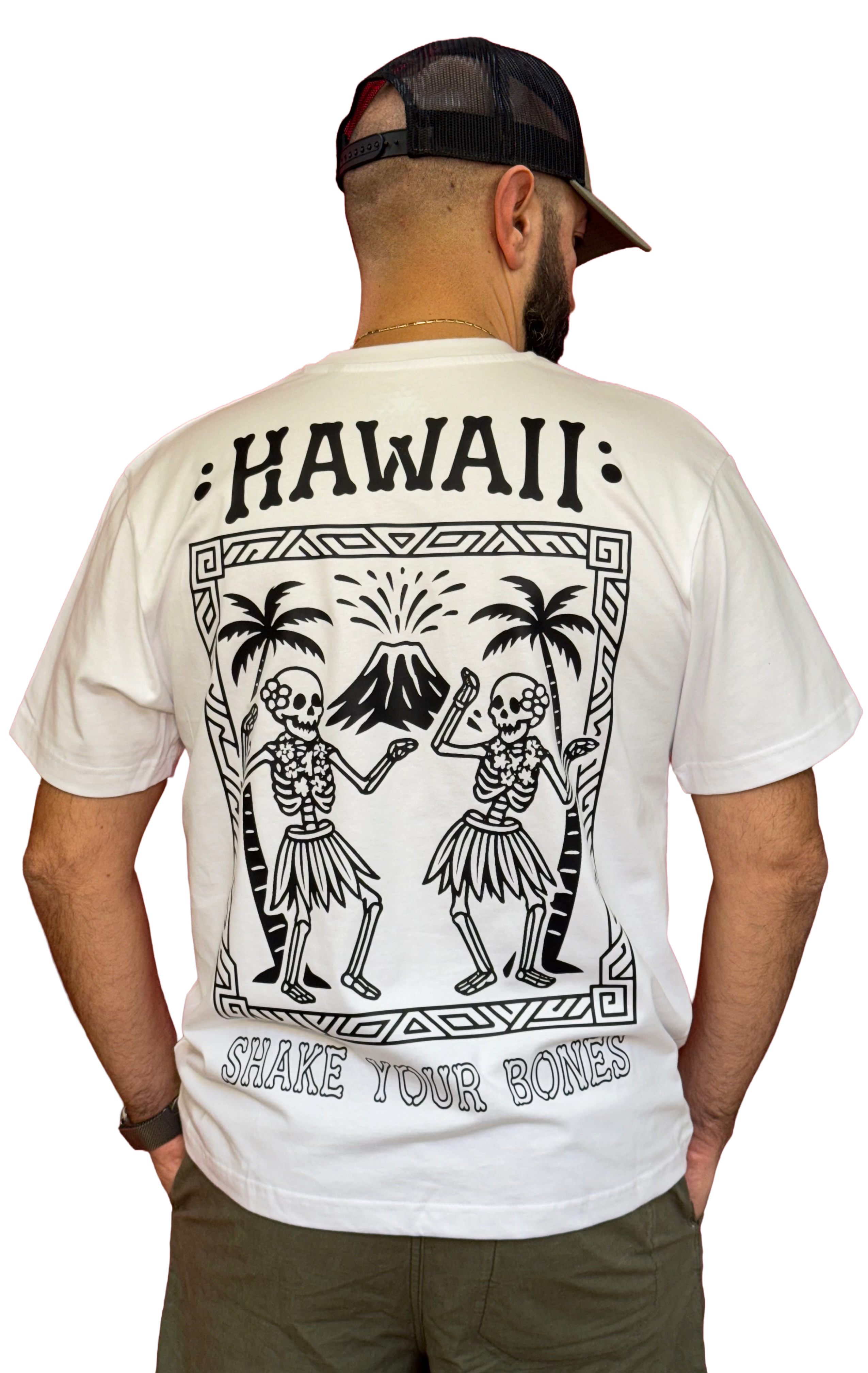 T-shirt Lokahi, Oversize, shake your bones